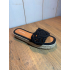 Black ibiza slippers